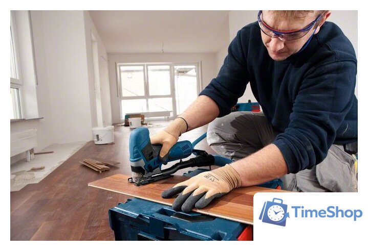 Электролобзик Bosch GST 90 E Professional (060158G000) - Изображение №8 — Интернет-магазин Time-Shop