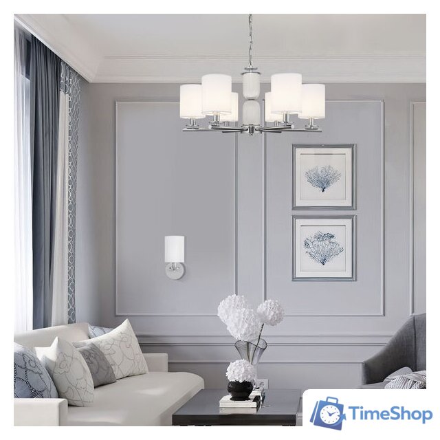  Евросвет 60146/8 никель - Изображение №4 — Интернет-магазин Time-Shop