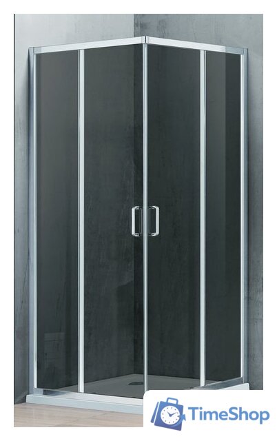 Душевой уголок Adema Glass Vierkant 80 (тонированное стекло) - Изображение №2 — Интернет-магазин Time-Shop