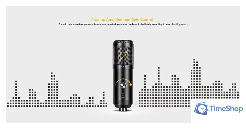 Проводной микрофон 7Ryms SR-AU01-K1 - Изображение №7 — Интернет-магазин Time-Shop