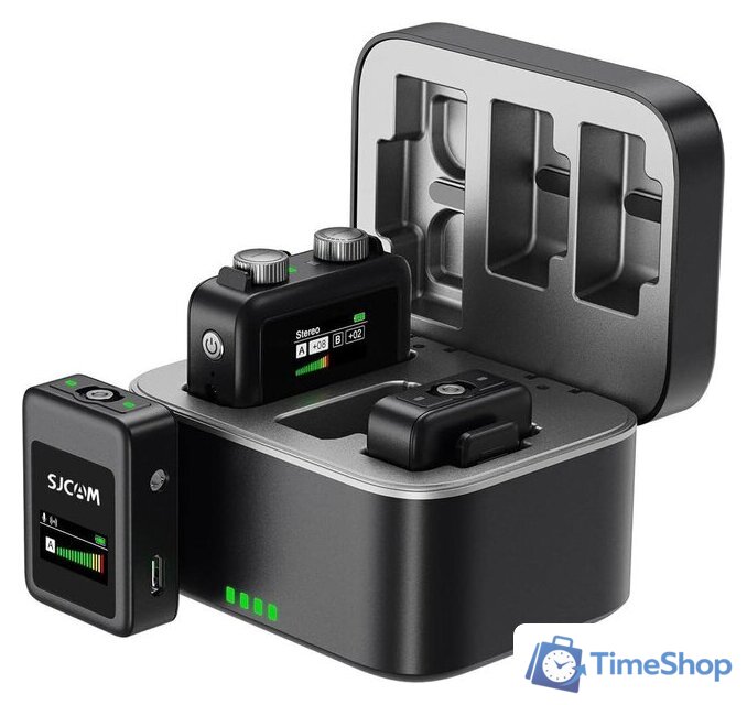 Радиосистема SJCAM M1 (2TX + 1RX) - Изображение №1 — Интернет-магазин Time-Shop