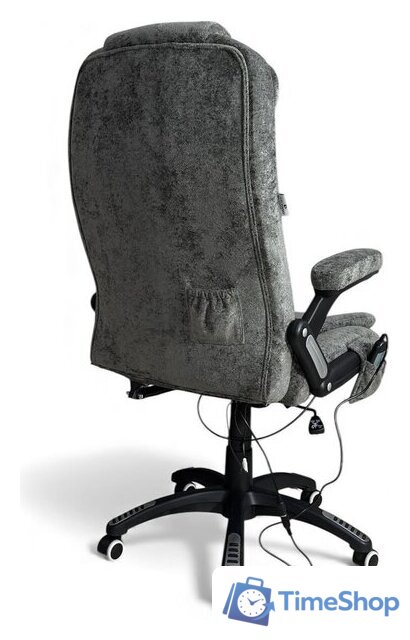 Офисное кресло Calviano Veroni 56 (серый плюш) - Изображение №4 — Интернет-магазин Time-Shop