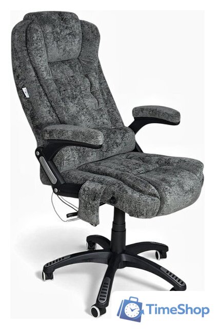 Офисное кресло Calviano Veroni 56 (серый плюш) - Изображение №12 — Интернет-магазин Time-Shop