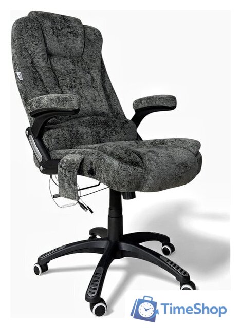 Офисное кресло Calviano Veroni 56 (серый плюш) - Изображение №11 — Интернет-магазин Time-Shop