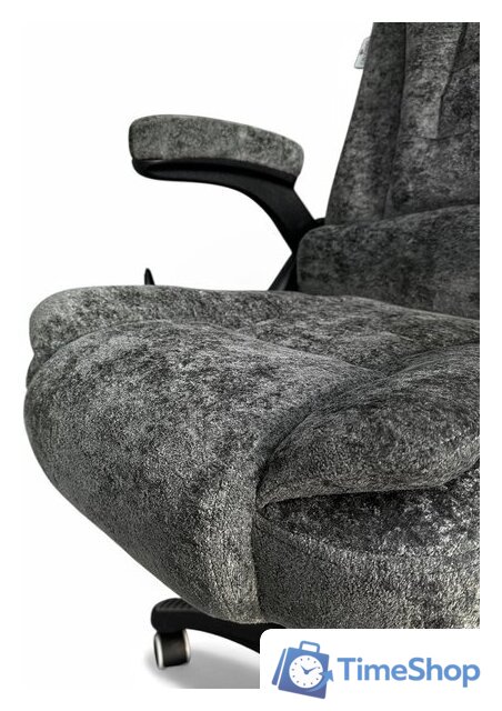 Офисное кресло Calviano Veroni 56 (серый плюш) - Изображение №17 — Интернет-магазин Time-Shop