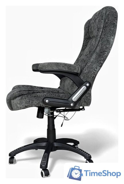 Офисное кресло Calviano Veroni 56 (серый плюш) - Изображение №6 — Интернет-магазин Time-Shop