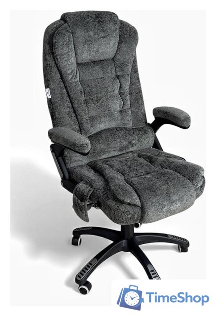 Офисное кресло Calviano Veroni 56 (серый плюш) - Изображение №2 — Интернет-магазин Time-Shop