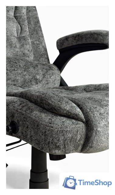 Офисное кресло Calviano Veroni 56 (серый плюш) - Изображение №18 — Интернет-магазин Time-Shop