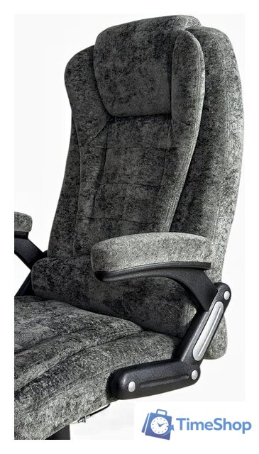 Офисное кресло Calviano Veroni 56 (серый плюш) - Изображение №21 — Интернет-магазин Time-Shop