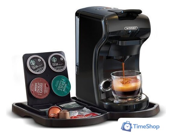 Капсульная кофеварка Hibrew H1A (черный) - Изображение №2 — Интернет-магазин Time-Shop