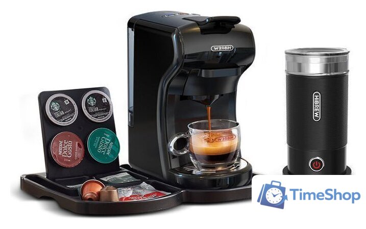 Капсульная кофеварка Hibrew H1A (черный) - Изображение №3 — Интернет-магазин Time-Shop