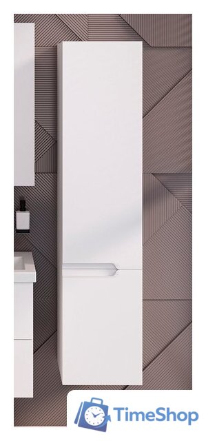  Runo Шкаф-пенал для ванной Стокгольм 35 правый (подвесной) - Изображение №1 — Интернет-магазин Time-Shop