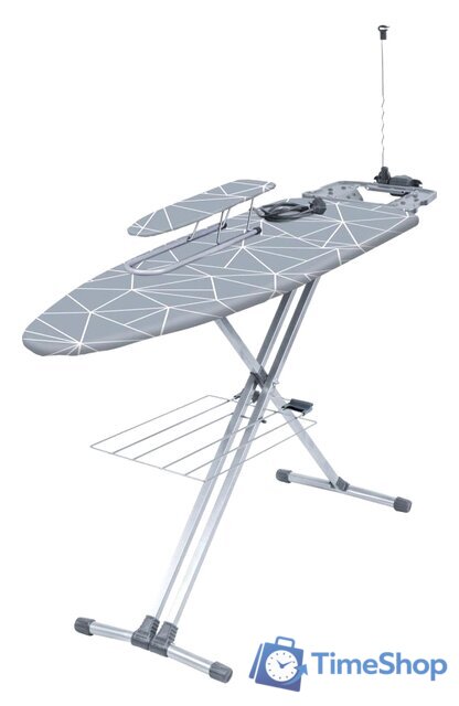 Гладильная доска Nika Ника 9 Тефлон (НТ9/4) с линиями на сером - Изображение №1 — Интернет-магазин Time-Shop