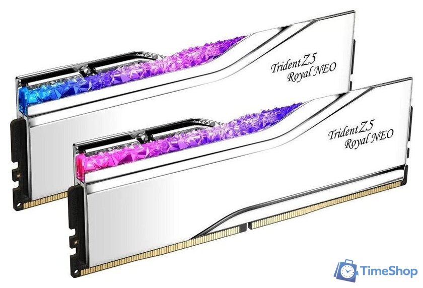 Оперативная память G.Skill Trident Z5 Royal Neo 2x16ГБ DDR5 6400 МГц F5-6400J3039G16GX2-TR5NS - Изображение №3 — Интернет-магазин Time-Shop