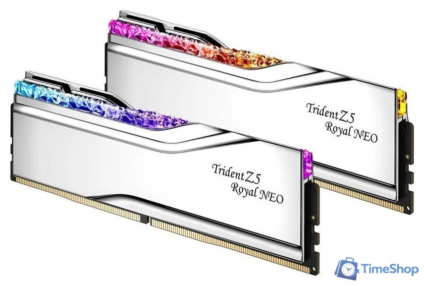 Оперативная память G.Skill Trident Z5 Royal Neo 2x16ГБ DDR5 6400 МГц F5-6400J3039G16GX2-TR5NS - Изображение №2 — Интернет-магазин Time-Shop