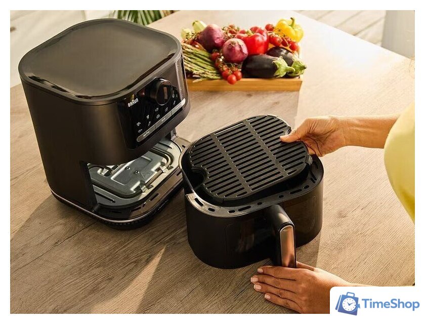 Аэрогриль (аэрофритюрница) Braun MultiFry 5 3-in-1 HF 5073 - Изображение №5 — Интернет-магазин Time-Shop