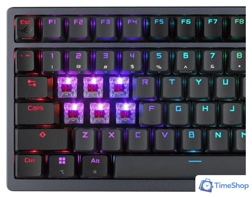 Клавиатура ASUS ROG Azoth (ASUS ROG NX Red, нет кириллицы) - Изображение №9 — Интернет-магазин Time-Shop