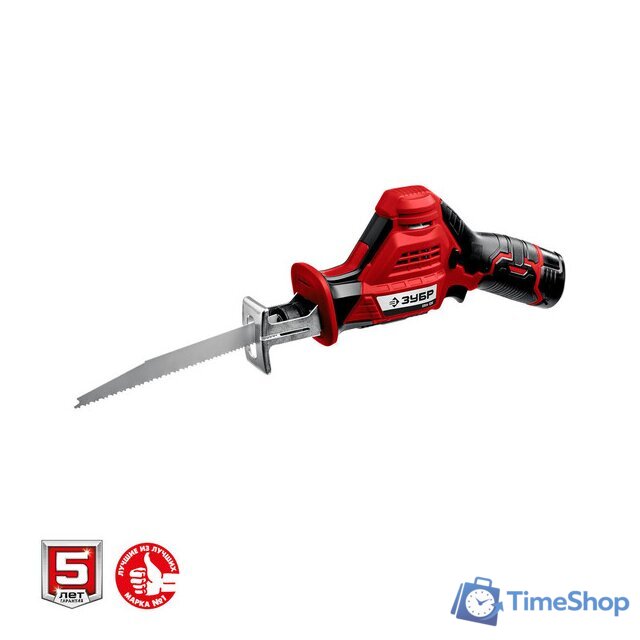 Сабельная пила Зубр Мастер СПЛ-125-21 (с 1-м АКБ) - Изображение №8 — Интернет-магазин Time-Shop