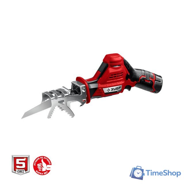 Сабельная пила Зубр Мастер СПЛ-125-21 (с 1-м АКБ) - Изображение №7 — Интернет-магазин Time-Shop