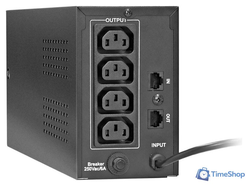 Источник бесперебойного питания ExeGate Power Back BNB-850.LED.AVR.C13.RJ - Изображение №2 — Интернет-магазин Time-Shop