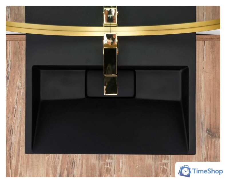 Умывальник Rea Goya 60 (черный) - Изображение №5 — Интернет-магазин Time-Shop