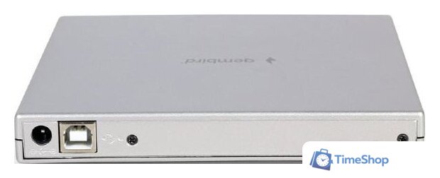 Оптический привод Gembird DVD-USB-02-SV - Изображение №2 — Интернет-магазин Time-Shop