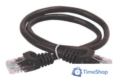 Кабель ITK RJ45 - RJ45 PC09-C5EU-2M (2 м, черный) - Изображение №1 — Интернет-магазин Time-Shop