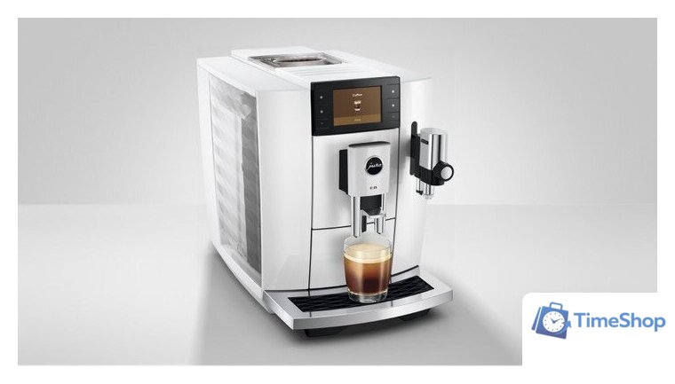 Кофемашина JURA E8 Piano White ED 15747 (белый) - Изображение №14 — Интернет-магазин Time-Shop