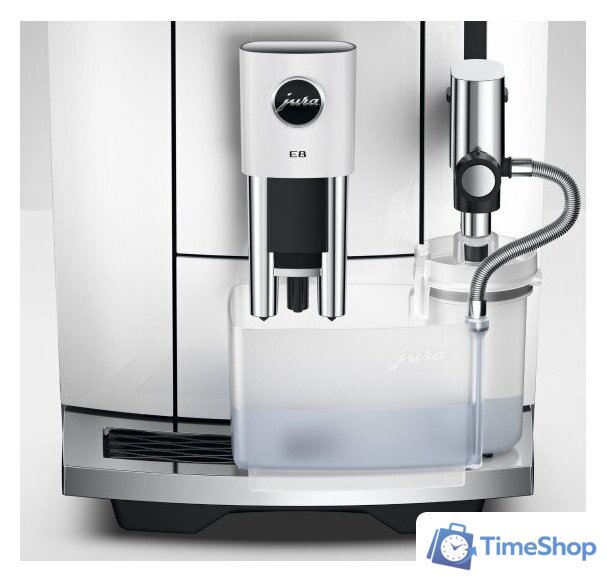 Кофемашина JURA E8 Piano White ED 15747 (белый) - Изображение №4 — Интернет-магазин Time-Shop