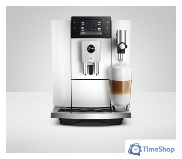 Кофемашина JURA E8 Piano White ED 15747 (белый) - Изображение №15 — Интернет-магазин Time-Shop