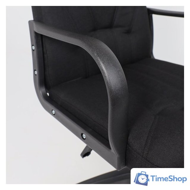 Офисное кресло AksHome Менеджер PL (Leto 70 черная ткань) - Изображение №12 — Интернет-магазин Time-Shop