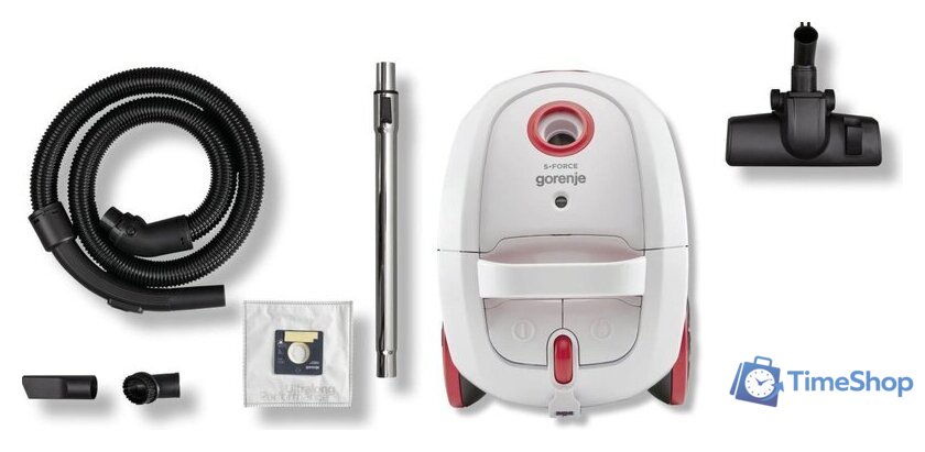 Пылесос Gorenje VCE21SFWR - Изображение №9 — Интернет-магазин Time-Shop