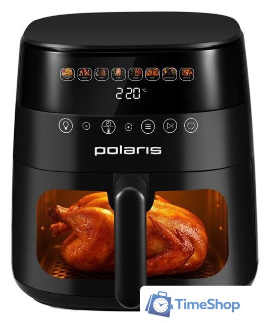 Аэрогриль (аэрофритюрница) Polaris PAF 6003W Wi-Fi IQ Home - Изображение №10 — Интернет-магазин Time-Shop