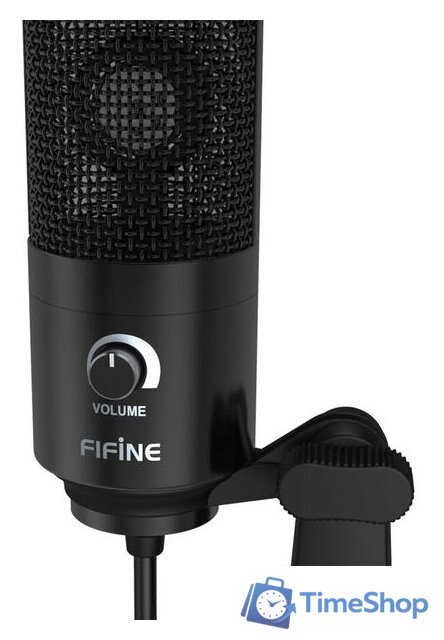 Проводной микрофон FIFINE K669 (черный) - Изображение №2 — Интернет-магазин Time-Shop
