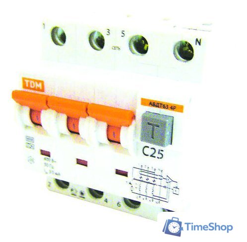 Дифференциальный автомат TDM Electric SQ0202-0019 - Изображение №1 — Интернет-магазин Time-Shop