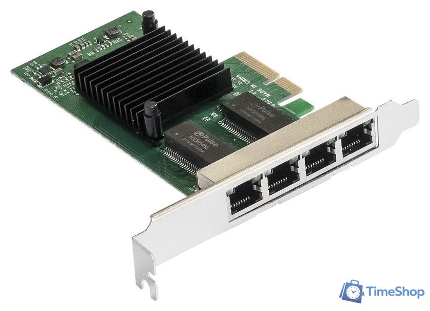 Сетевая карта ExeGate EXE-I350-T4V2 EX292508RUS - Изображение №2 — Интернет-магазин Time-Shop