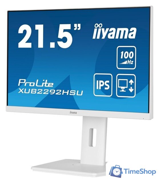 Монитор iiyama ProLite XUB2292HSU-W6 - Изображение №5 — Интернет-магазин Time-Shop