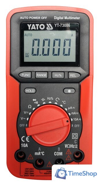Мультиметр Yato YT-73086 - Изображение №1 — Интернет-магазин Time-Shop