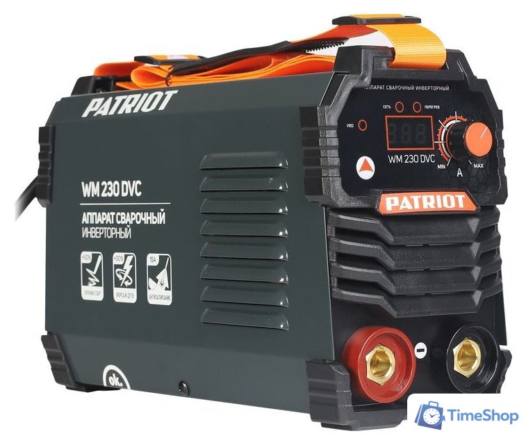 Сварочный инвертор Patriot WM 230DVС - Изображение №6 — Интернет-магазин Time-Shop