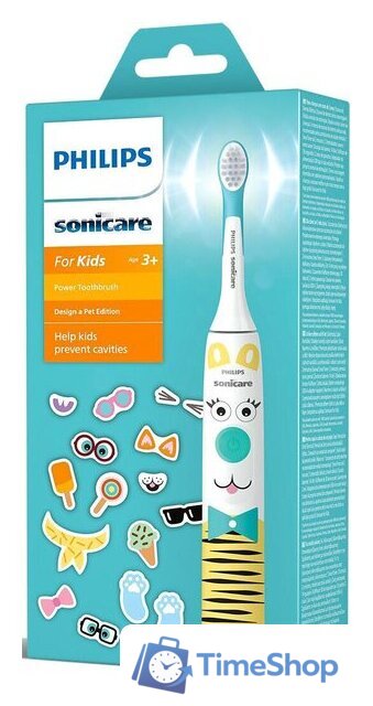 Электрическая зубная щетка Philips Sonicare For Kids HX3601/01 - Изображение №7 — Интернет-магазин Time-Shop