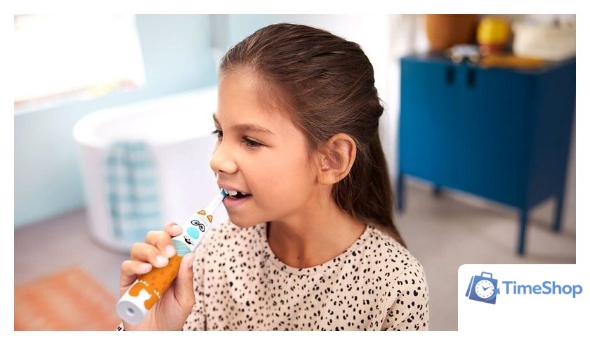 Электрическая зубная щетка Philips Sonicare For Kids HX3601/01 - Изображение №10 — Интернет-магазин Time-Shop