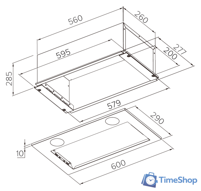 Кухонная вытяжка Haier HVX-BI671X - Изображение №4 — Интернет-магазин Time-Shop