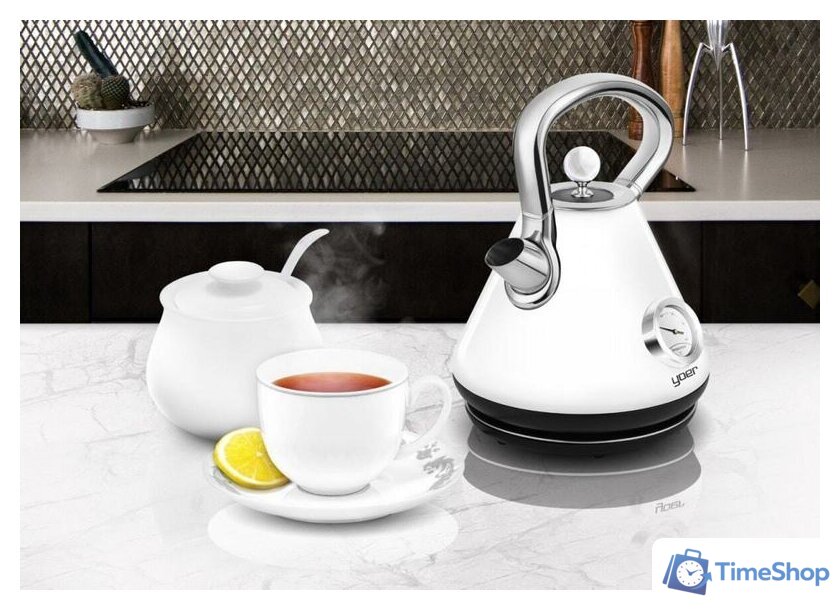 Электрический чайник Yoer Crystal EK02W - Изображение №8 — Интернет-магазин Time-Shop
