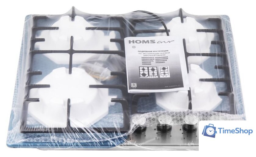 Варочная панель HOMSair HGS646S - Изображение №8 — Интернет-магазин Time-Shop