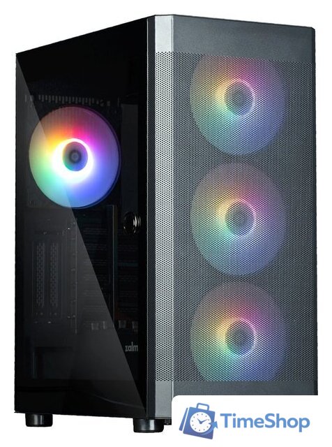 Корпус Zalman i4 TG (черный) - Изображение №1 — Интернет-магазин Time-Shop