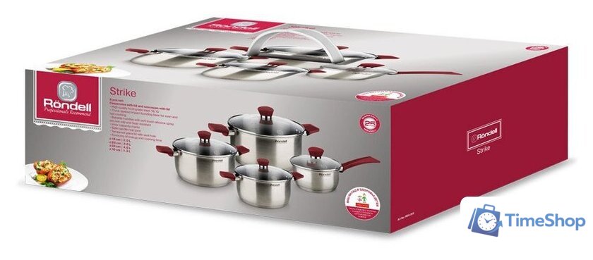 Набор кастрюль Rondell RDS-818 - Изображение №11 — Интернет-магазин Time-Shop