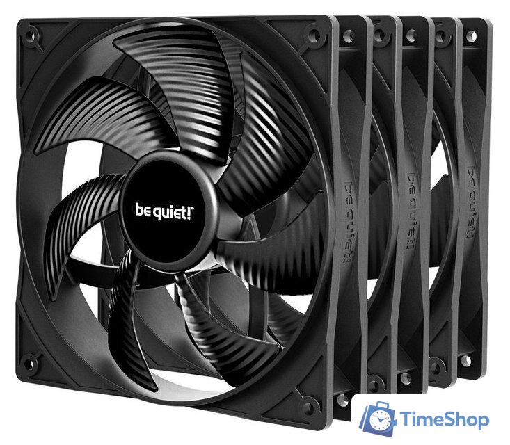 Комплект вентиляторов для корпуса be quiet! Pure Wings 3 140mm PWM BL139 - Изображение №1 — Интернет-магазин Time-Shop