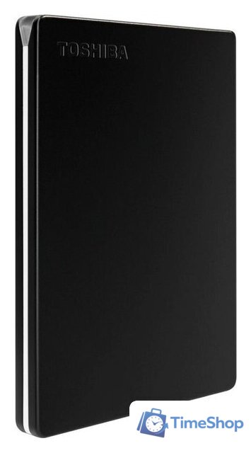 Внешний накопитель Toshiba Canvio Slim HDTD320EK3EA 2TB (черный) - Изображение №2 — Интернет-магазин Time-Shop