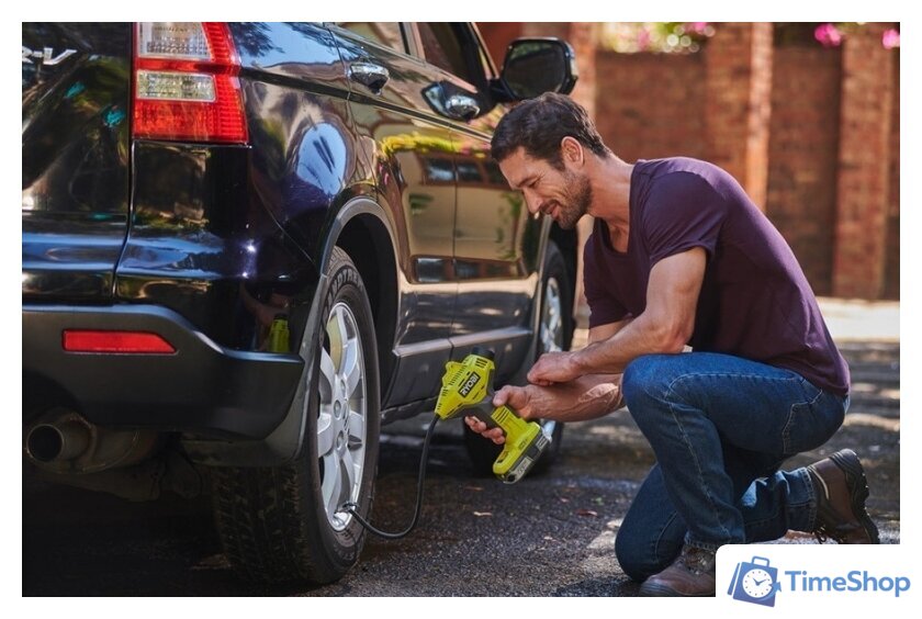 Автомобильный компрессор Ryobi R18PI-0 (без аккумулятора) - Изображение №5 — Интернет-магазин Time-Shop