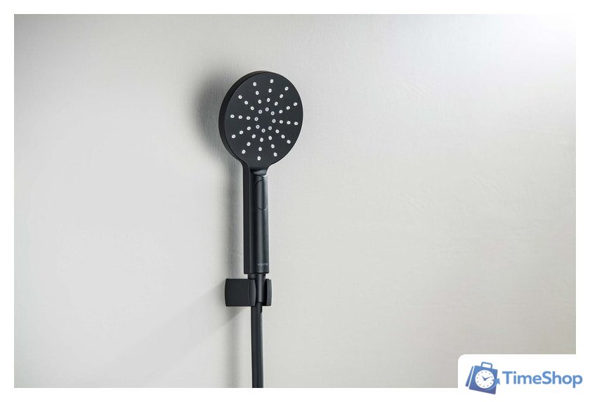 Душевой гарнитур  Aquatek Оберон AQ2033MB (черный матовый) - Изображение №3 — Интернет-магазин Time-Shop